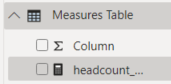 screenshot for Measure Table