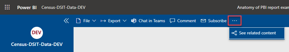 Select the More menu