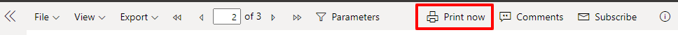 print icon