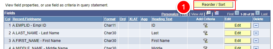 Highlighted Tag to Reorder/Set Query Results