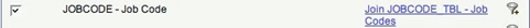 Job Code Option