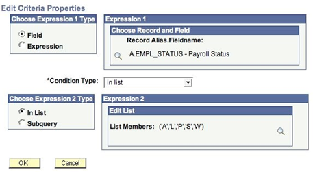 Sample List Criteria Sample List Criteria