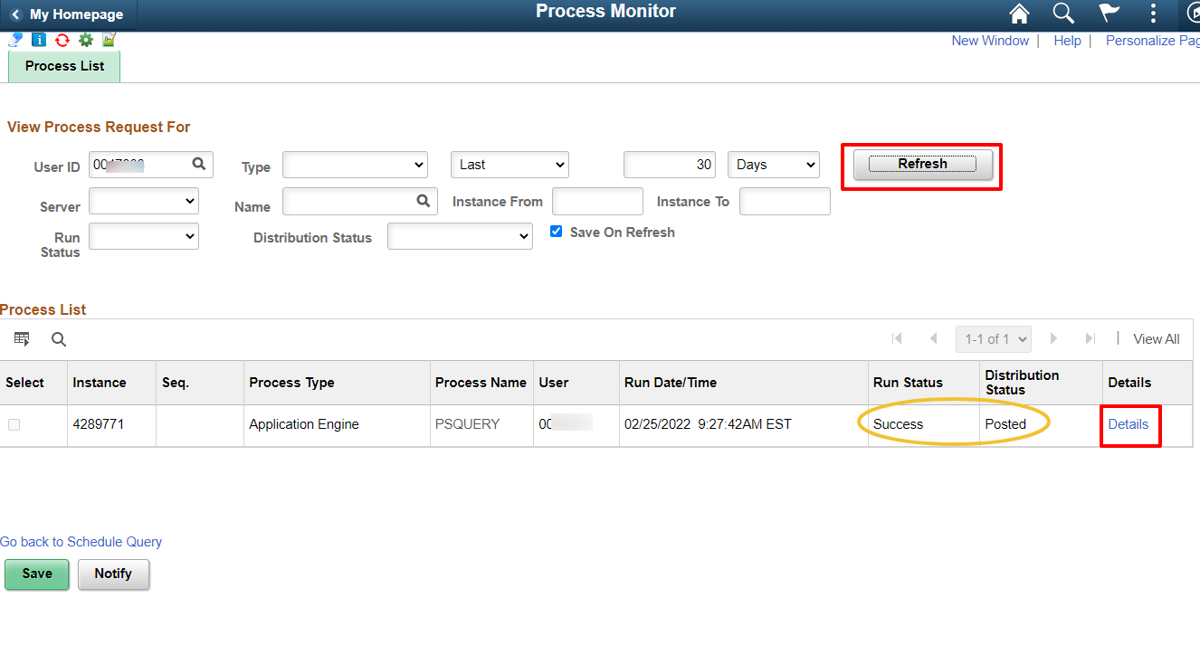 process list process list