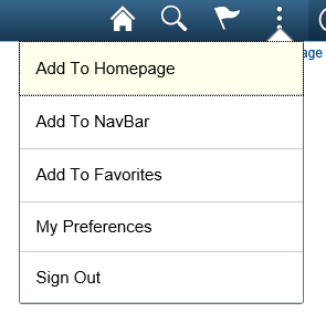 More dots dialogue box. Choose Add to NavBar