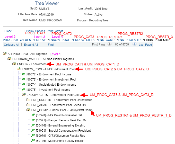 Image of tree viewer expanded top