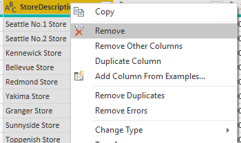 remove columns remove columns