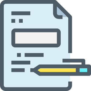 Piece of Paper with Data